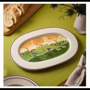 Villeroy & Boch Design Naif Oval Platter